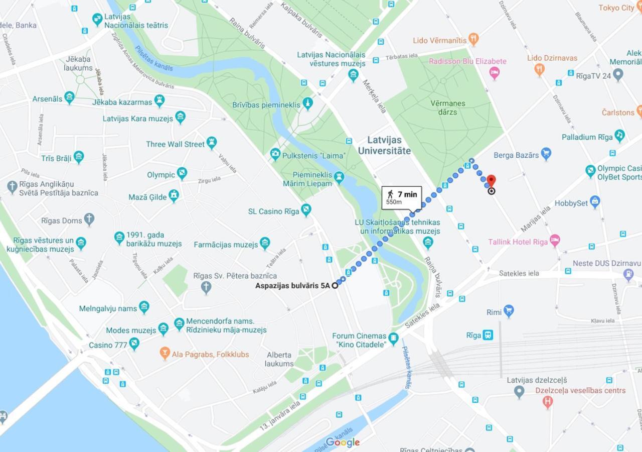 Riga Central District, Тихий Центр Города, Всё Под Боком, Удобно Esterno foto